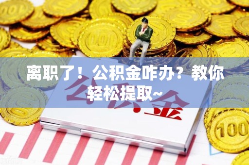 仙游离职了！公积金咋办？教你轻松提取~
